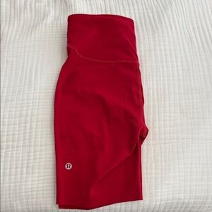 lululemon athletica fast and free bike short- like new